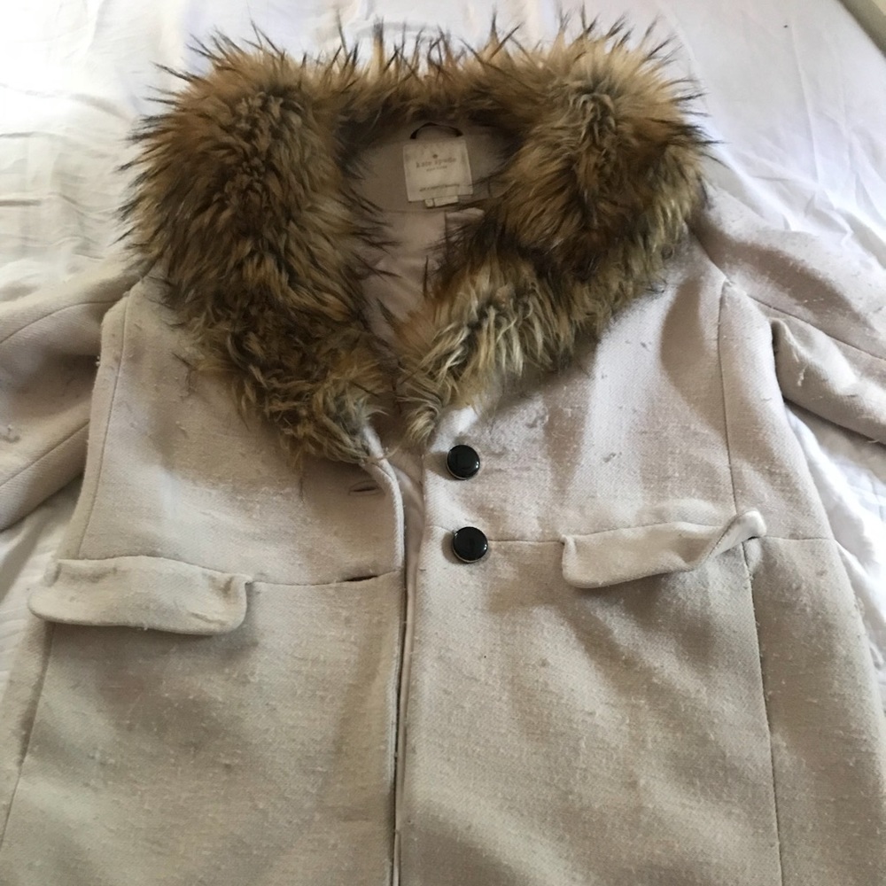 Kate Spade Winter Jacket with Fur collar